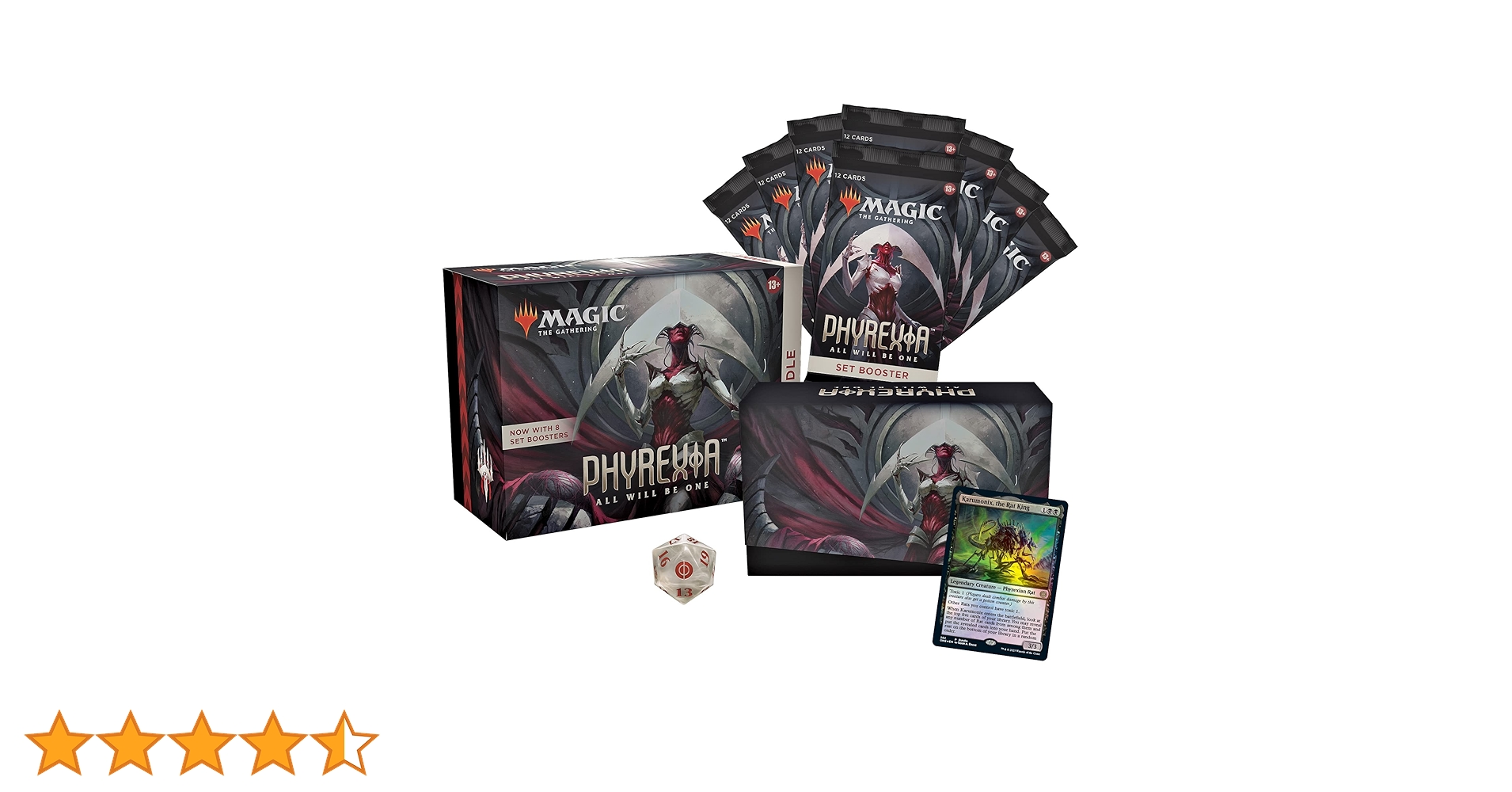 専用Magic: The Gathering Phyrexia Bundle×三 Magic: The Gathering Phyrexia Bundle with Exclusive Foil Cards